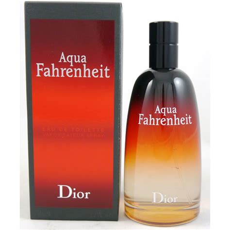 aqua fahrenheit 125ml dior edt|Dior eau de toilette.